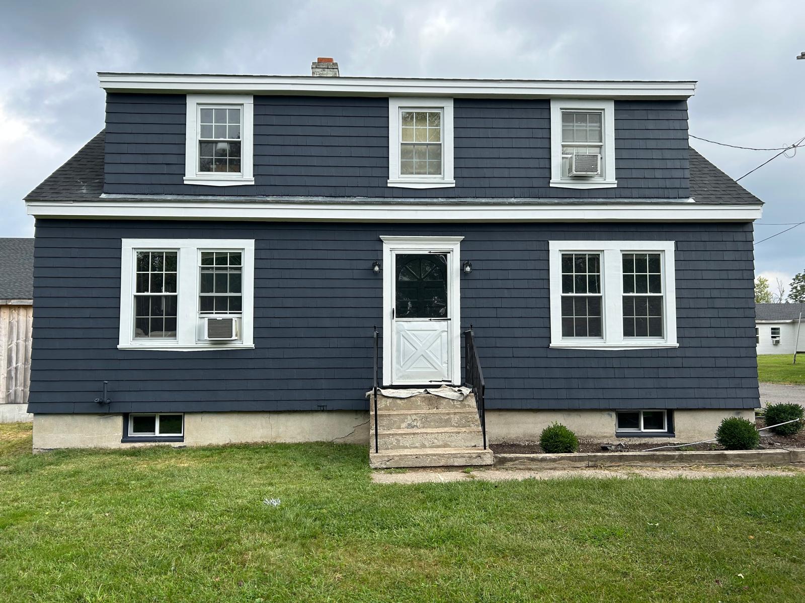 Exterior repaint after