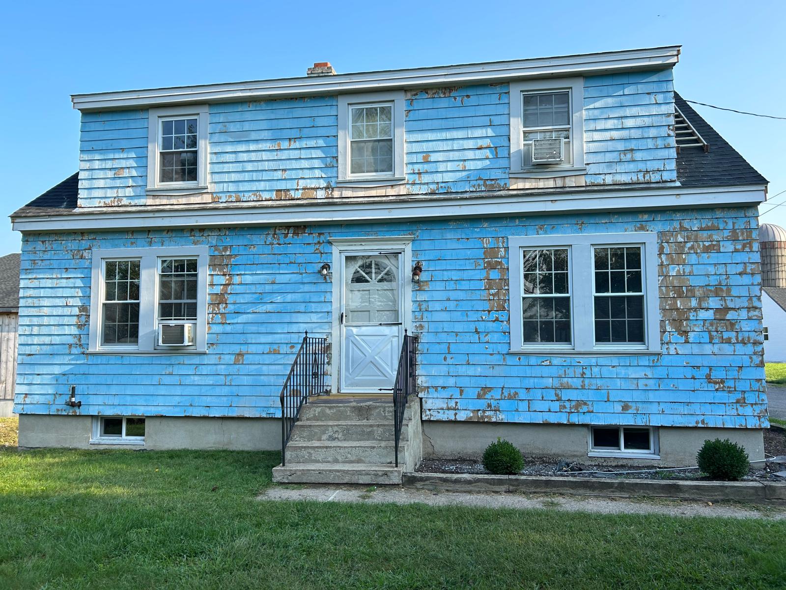 Exterior repaint before