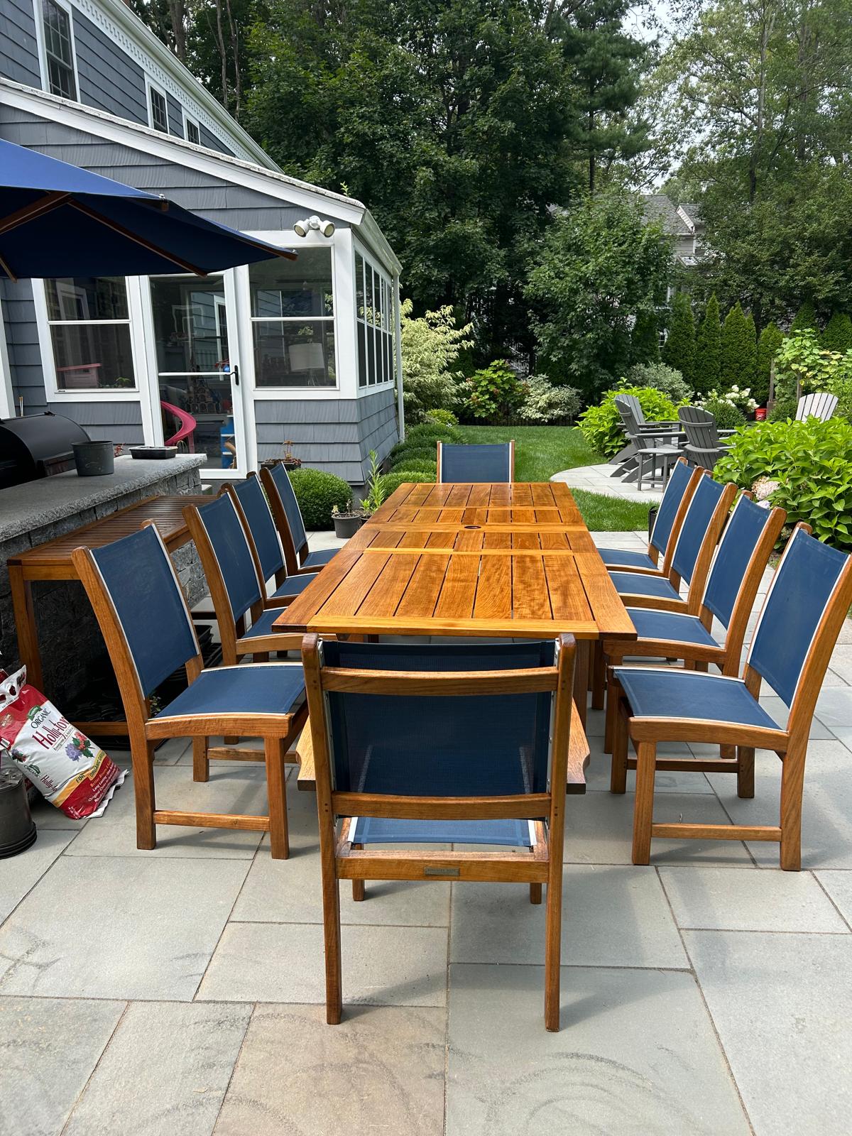 Staining project after